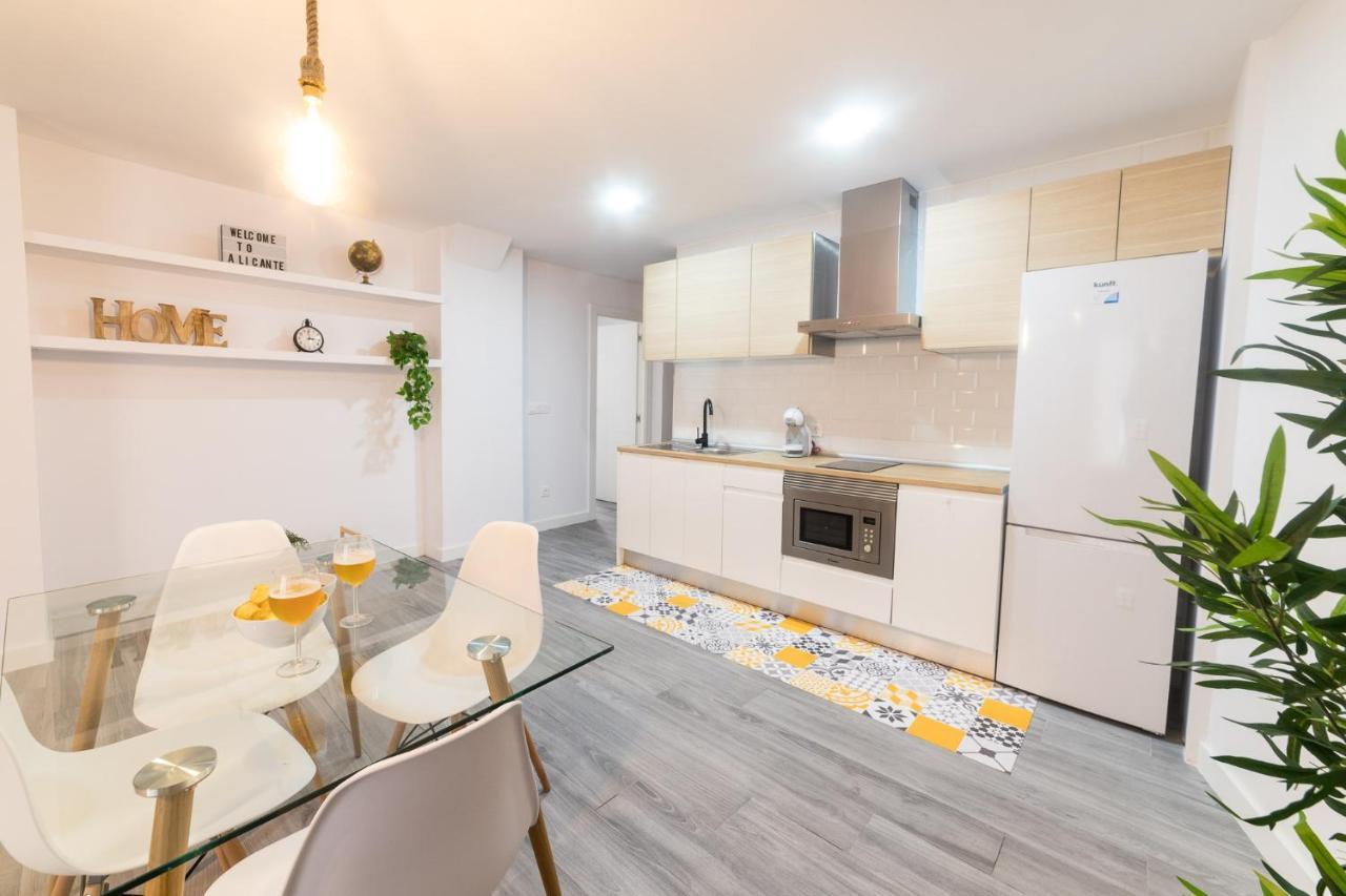 Moonkey - Apartamento Mediterraneo Con Jacuzzi Y Luz Natural Alicante Exterior foto